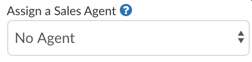 assign a sales agent