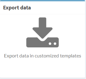 export data
