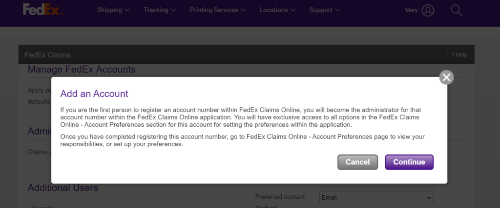 add an account