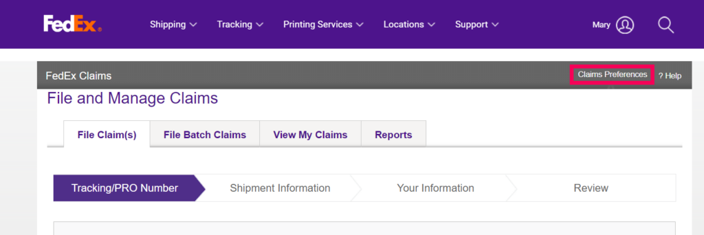carrier claim center