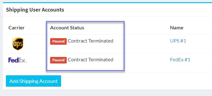 Contract Terminated