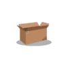 Box 12 x 6 x 6" pack of 25