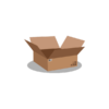 Box 12 x 12 x 4" pack of 25