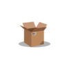 Box 6 x 6 x 6" pack of 25