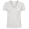 Women’s canvas jersey v-neck t-shirt classic